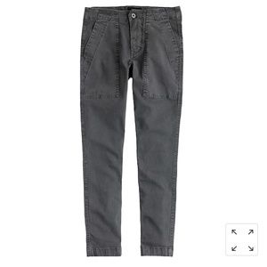 J.Crew Slim Cargo Pant - Medium Olive Green Size 6